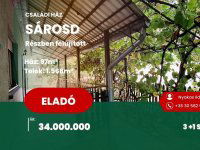 Eladó családi ház, Sárosdon 34 M Ft, 3+1 szobás