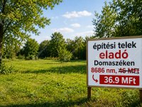 Eladó telek, Domaszéken 36.99 M Ft / költözzbe.hu
