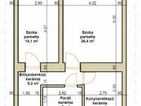 Eladó téglalakás, Budapesten, XIII. kerületben, Tüzér utcában