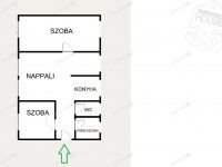 Eladó téglalakás