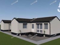 Eladó ikerház, Kecskeméten 48.9 M Ft, 3 szobás