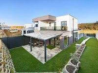 Eladó ikerház, Mogyoródon 229.5 M Ft, 4 szobás