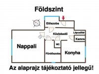 Eladó családi ház, XVII. kerületben 74.9 M Ft, 3 szobás