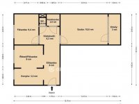 Eladó panellakás, IV. kerületben 73.9 M Ft, 1+2 szobás