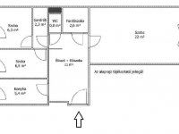 Eladó panellakás, III. kerületben 66.8 M Ft, 1+2 szobás