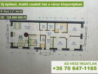 Eladó családi ház, Ócsán 125 M Ft, 1+4 szobás