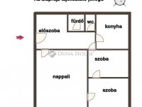Eladó panellakás, Szegeden 57.9 M Ft, 3 szobás