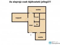 Eladó téglalakás, Hódmezővásárhelyen 47.5 M Ft, 3 szobás