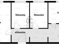 Eladó panellakás, IV. kerületben 74 M Ft, 3 szobás