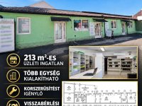 Eladó üzlethelyiség, Nyíregyházán 45 M Ft, 5 szobás