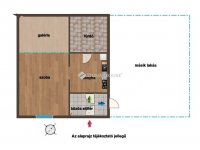 Eladó téglalakás