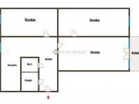 Eladó panellakás, Pécsett 49.9 M Ft, 3 szobás