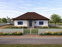 Eladó ikerház, Perkátán 55 M Ft, 4 szobás