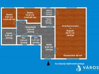 Eladó téglalakás