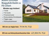 Eladó családi ház, Nagykőrösön 67.9 M Ft, 3 szobás