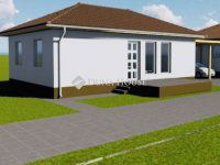 Eladó ikerház, Dánszentmiklóson 55 M Ft, 3 szobás