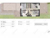 Eladó ikerház, Harkán 124.8 M Ft, 5 szobás