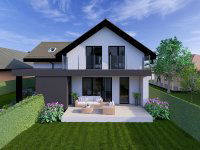 Eladó ikerház, Dunaharasztin 152.9 M Ft, 3+2 szobás