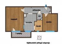 Eladó téglalakás, X. kerületben 59.9 M Ft, 2 szobás