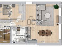 Eladó téglalakás, III. kerületben 136.9 M Ft, 2 szobás