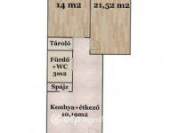 Eladó téglalakás, Debrecenben 59.99 M Ft, 2 szobás