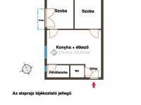 Eladó téglalakás, Komlón 29.9 M Ft, 2 szobás