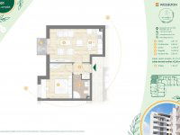 Eladó téglalakás, XIV. kerületben, Bosnyák utcában 77.868 M Ft