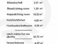 Eladó téglalakás, Budapesten, XIII. kerületben 63.7 M Ft