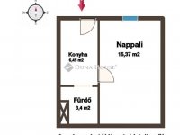 Eladó téglalakás, III. kerületben 51.499 M Ft, 1 szobás