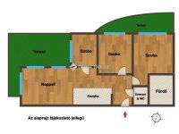 Eladó téglalakás, XIII. kerületben 168 M Ft, 4 szobás