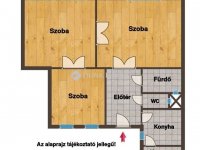 Eladó téglalakás, VI. kerületben 109.9 M Ft, 3 szobás