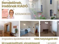 Kiadó iroda, Szolnokon 220 E Ft / hó, 3+1 szobás