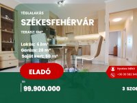 Eladó téglalakás, Székesfehérvárott 99.9 M Ft, 3 szobás