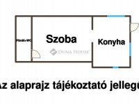 Eladó téglalakás, Pécelen 22 M Ft, 1 szobás