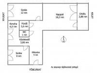 Eladó panellakás, XV. kerületben 76.8 M Ft, 3 szobás
