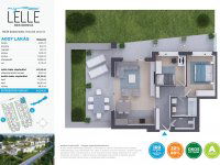 Eladó téglalakás, Balatonlelleén 95.99 M Ft, 3 szobás