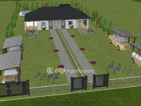 Eladó ikerház, Pócsmegyeren 88.9 M Ft, 5 szobás