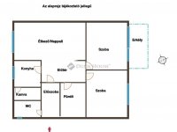 Eladó téglalakás, Kecskeméten 79.99 M Ft, 2 szobás