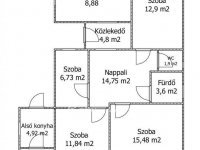 Eladó családi ház, Szentesen 33 M Ft, 3+1 szobás