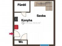 Eladó téglalakás, XII. kerületben 45 M Ft, 1 szobás