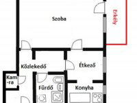 Eladó téglalakás, Tiszaújvárosban, Kazinczy úton 17 M Ft