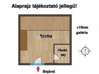 Eladó téglalakás, VIII. kerületben 24.9 M Ft, 1 szobás