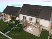 Eladó ikerház, Kosdon 84.5 M Ft, 2+2 szobás