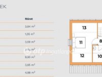 Eladó téglalakás, Nagykanizsán 54.5 M Ft, 1+1 szobás