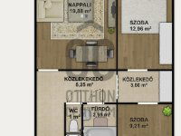 Eladó téglalakás, X. kerületben 69.99 M Ft, 3 szobás