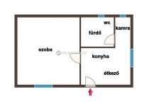 Eladó családi ház, Kecskeméten 31.9 M Ft, 1 szobás