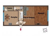 Eladó panellakás, X. kerületben 33 M Ft, 1 szobás