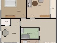 Eladó téglalakás, Szegeden 54.5 M Ft, 2 szobás