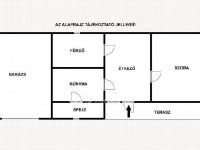 Eladó családi ház, Abonyban 32 M Ft, 1 szobás