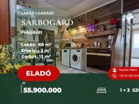 Eladó panellakás, Sárbogárdon 55.9 M Ft, 1+3 szobás
